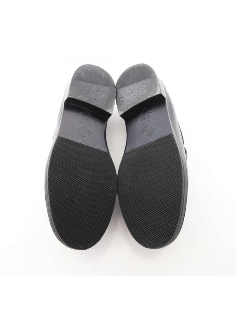 Chanel Loafers Quilted Turnlock Leather - Picture 4 of 10